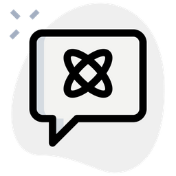 Atom Chat  Icon