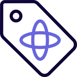 Atom Label  Icon