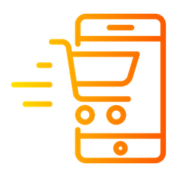 Mobile Shopping  Icon