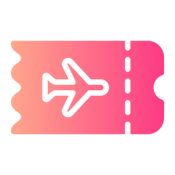 Flugticket  Symbol