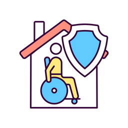 Mortgage disability insurance  Icon