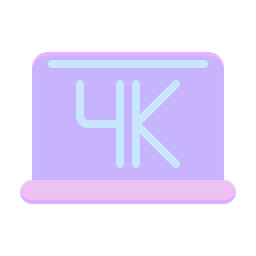 4 K Video  Icon