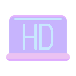 Hd Video  Icon