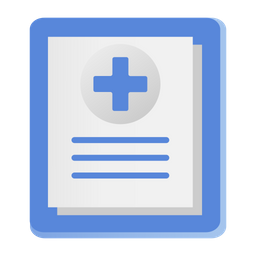 Hospital report  Icon