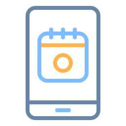 Phone Calendar  Icon