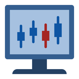 온라인 주식 시장 분석  아이콘