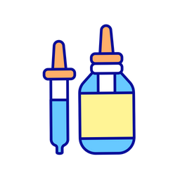 의료용 방울의 병  아이콘