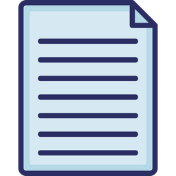 Blank Paper  Icon