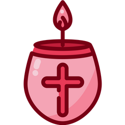 Easter Candle  Icon