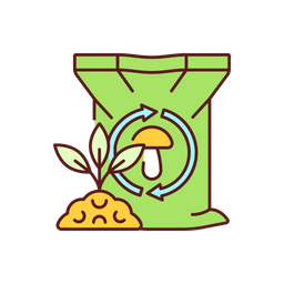 Mushroom manure  Icon