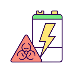 Battery toxicity  Icon