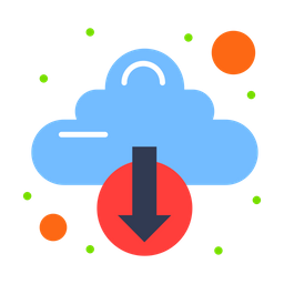 Cloud Download  Icon