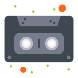 Audio Cassette  Icon