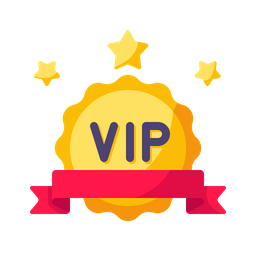 Vip Badge Ribbon  Icon