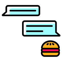 Burger Order Chat  Icon