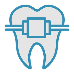 Aparelho ortodôntico  Ícone