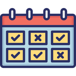 Attendance Sheet  Icon