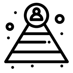 Karrierepyramide  Symbol