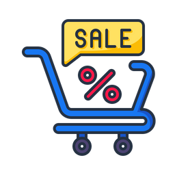 Cart Sale  Icon