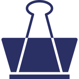 Binderclip  Symbol