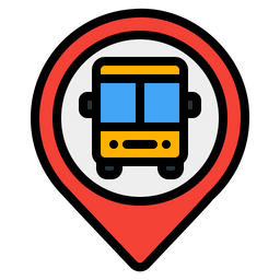 Bus Station Location  Icon