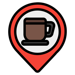 Coffee Shop Location  Icon