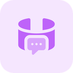 3 D Chat Screen  Icon