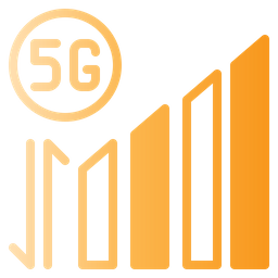 5 G Mobile Signal  Icon