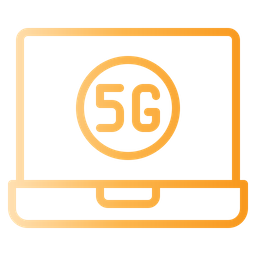 5 G Laptop  Icon