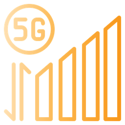 5 G Mobile Signal  Icon