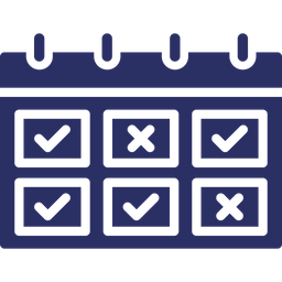 Attendance Sheet  Icon