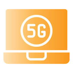 5 G Laptop  Icon