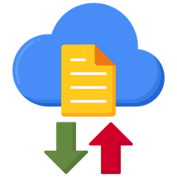 Cloud Storage  Icon