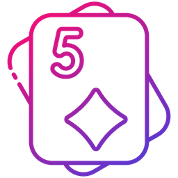 Five Of Diamonds  Icon