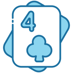 Four Of Clubs  Icon