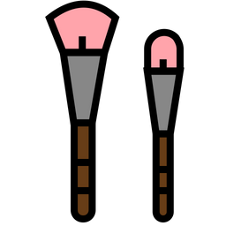 Makeup Brush  Icon