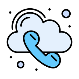 Cloud-Anruf  Symbol