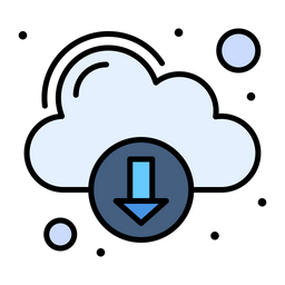 Cloud-Downloads  Symbol