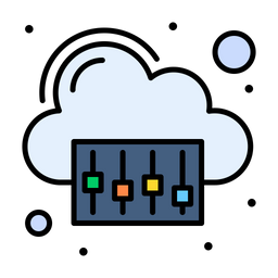 Cloud Equalizer  Icon