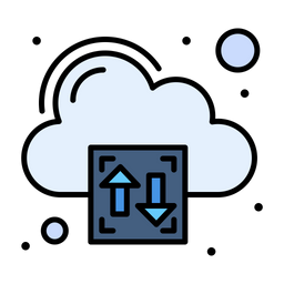 Cloud-Download  Symbol