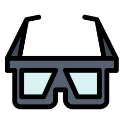 3D-Brille  Symbol