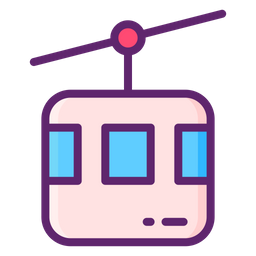 Seilbahn  Symbol