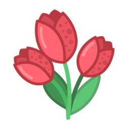 Strauß Tulpen  Symbol