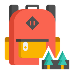 Backpacking  Icon