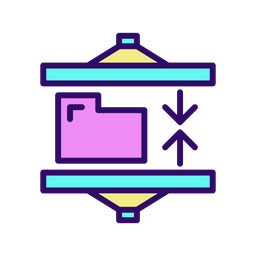 Data compression technique  Icon