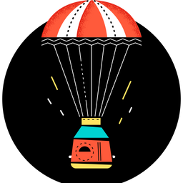 Space Parachute  Icon