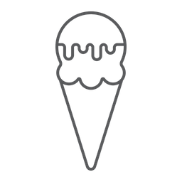 Ice Cream Cone  Icon