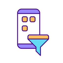Content filter for mobile device  Icon