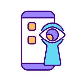 App privacy settings configuration  Icon