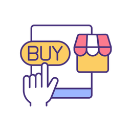 Online shopping experience  Icon